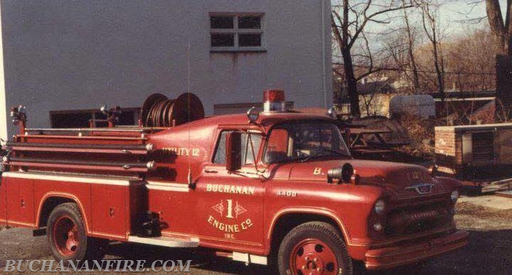 Utility 12 during it's service as a brush vehicle. Photo by Gus Stretz.