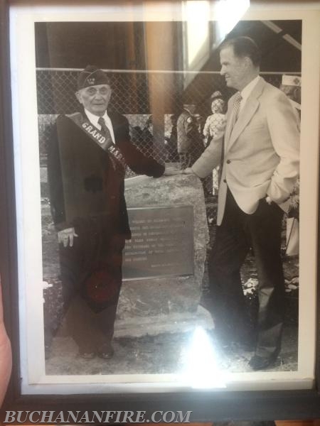 Our Founder Rocco Dilio with Past Mayor Burke