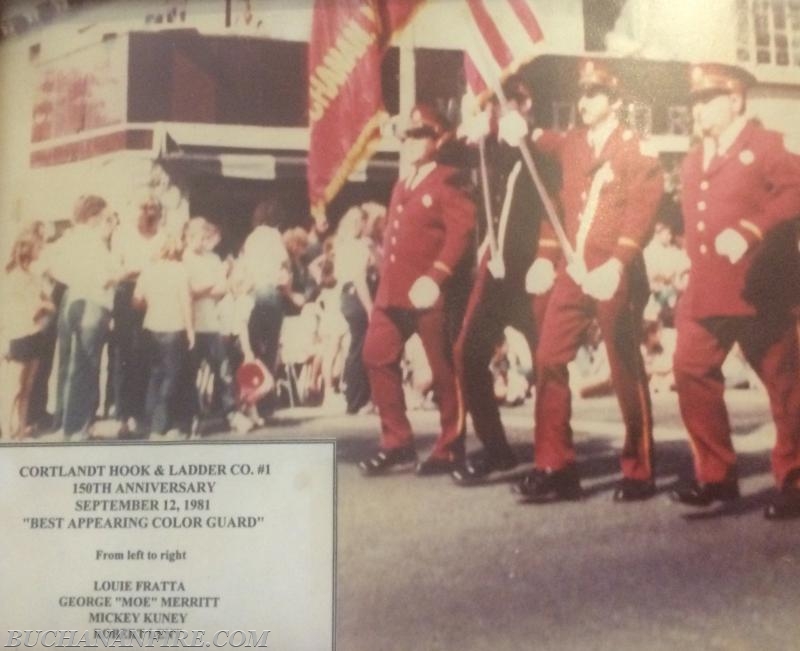 Color Guard during the 150th Anniversary of Cortlandt H&L (Peekskill)